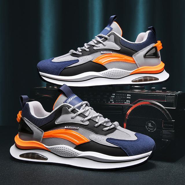 Mens Casual Shoes Man Running Sport Sneakers Classical Mesh Breathable Walking Male Shoes Men Fashion Lightweight Sneakers