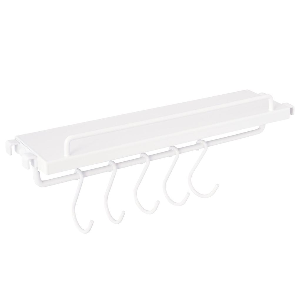 HEIAN SHINDO SPLUCE Hanger, Optional Part for Tension Kitchen Racks, Small, White, SPP-3, by Heian Shindo Kogyo