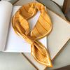 New Pashmina Silk Scarf Foulard Neckerchief Bandana Luxury Brand Female Hair Scarves Shawl Wraps Headband Hijab Cachecol
