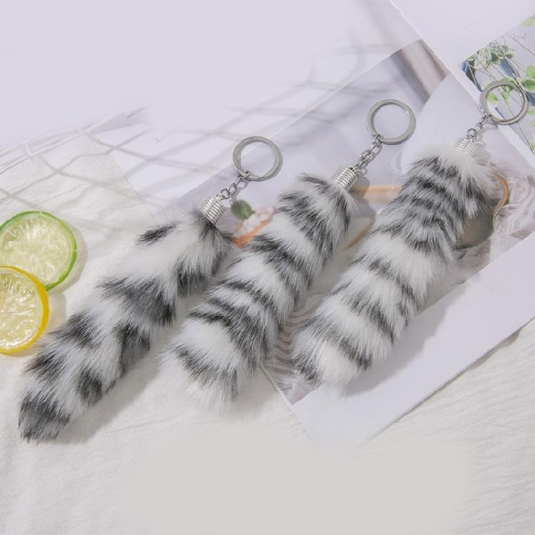 Animal Tail Pendant Keychain Key Holder Purse Keychain Decorations 5.9Inch Long Tail Keychain for Bag Backpack