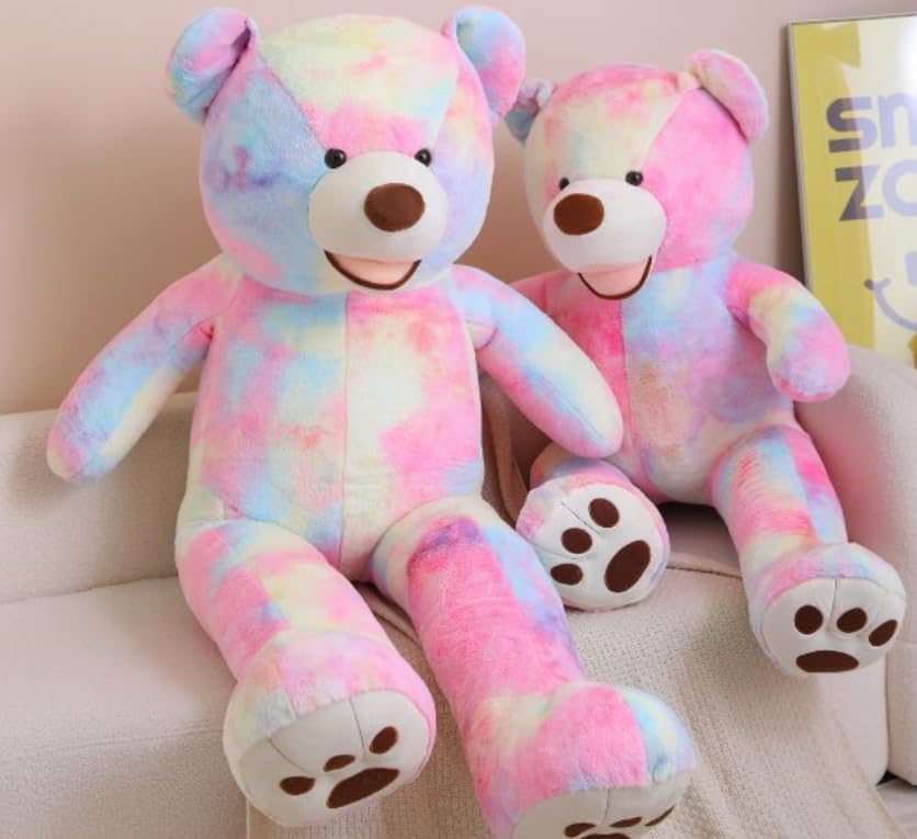 Large stuffed Christmas I stuffed teddy hug INS birthday interior store decoration extra celebration colors bear, bear, bear, bear, pillow, Christmas,