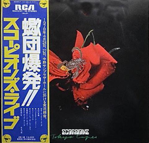 Виниловая пластинка SCORPIONS  Tokyo Tapes RCA914748 RCA 1978 Япония Металл Б/у