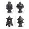 1pc Mini Ceramic Lighthouse Tower Incense Burner, Perfect for Indoor Aromatherapy, Ideal for Home Decor (Without Incense)