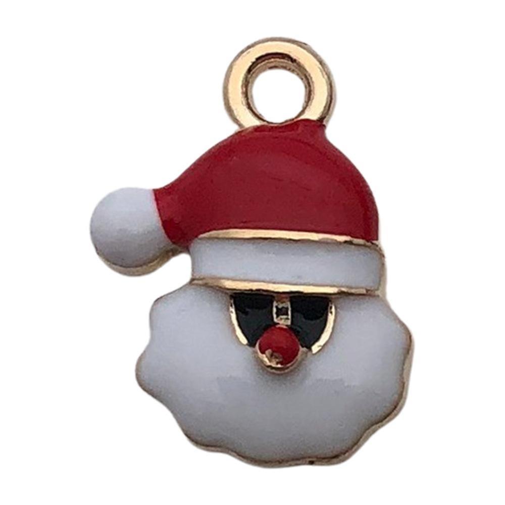 140 Kinds Of Christmas Drips Santa Claus Snowman Snowflake Deer Earrings Bracelet Pendant Diy Jewelry Accessories