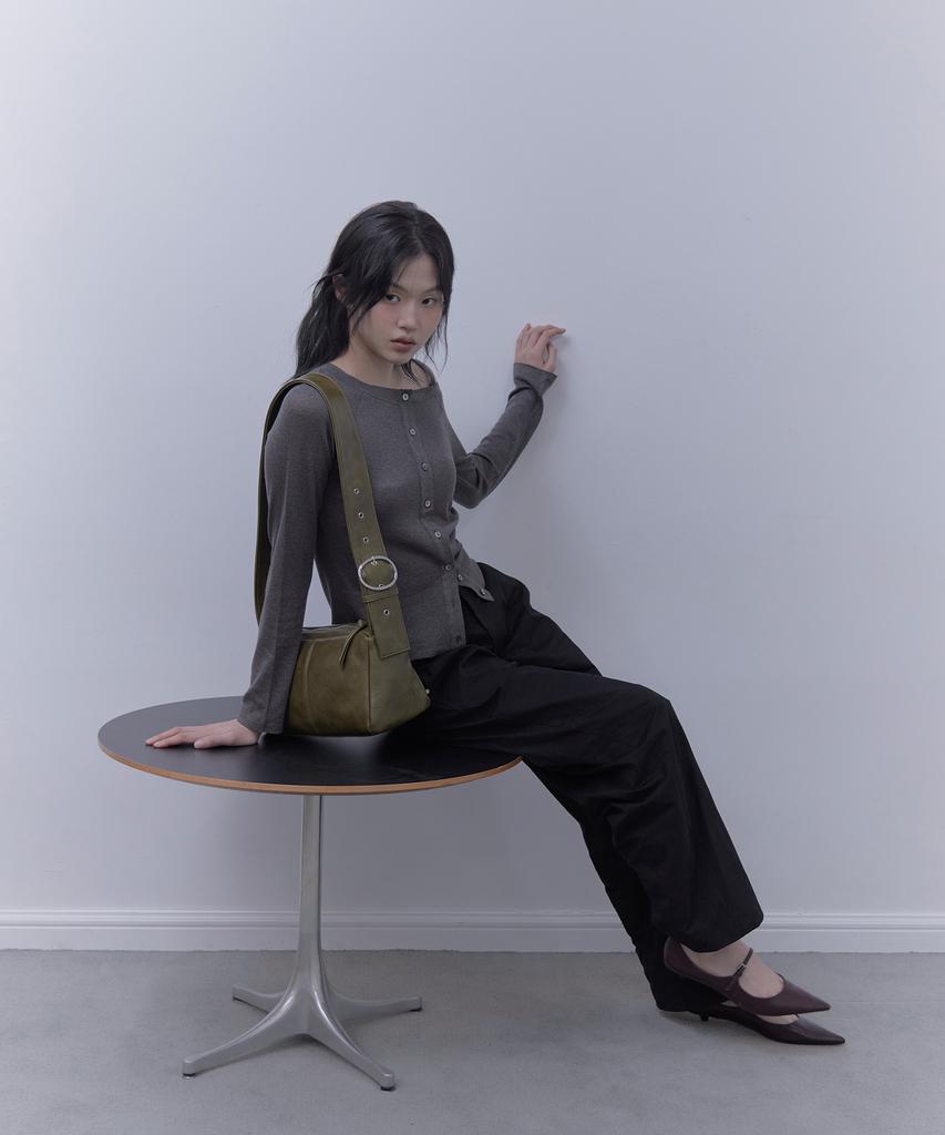 Haveawhale Buckle Two-Way Bag (Kh)