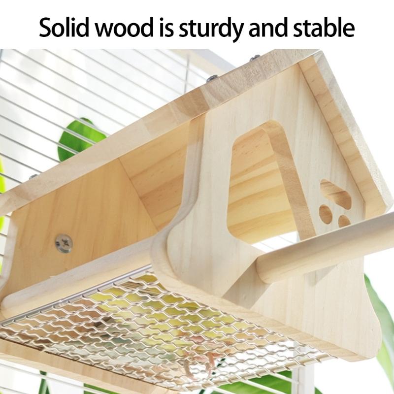Parrots Grinding Scratchers Perch Bird Stand Cage Toy House Rack Toy Grinding Perch Birdhouse Supplies