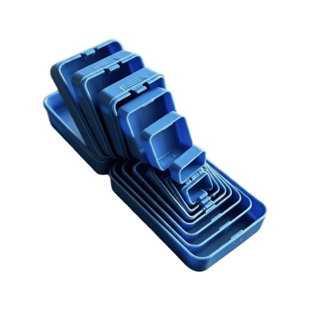 

Quirky 3D Printed Jewelry Storage Box Portable Hidden Safe Box Matryoshka Box Doll Ring Box синий