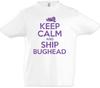 Keep Calm And Ship Bughead Kids Boys T-Shirt Riverdale Andrews Jughead Fun-