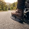 Footboards with Mounting Brackets | Ribbed Rubber Surface, Wide deck Design, Motorcycle Footboards,