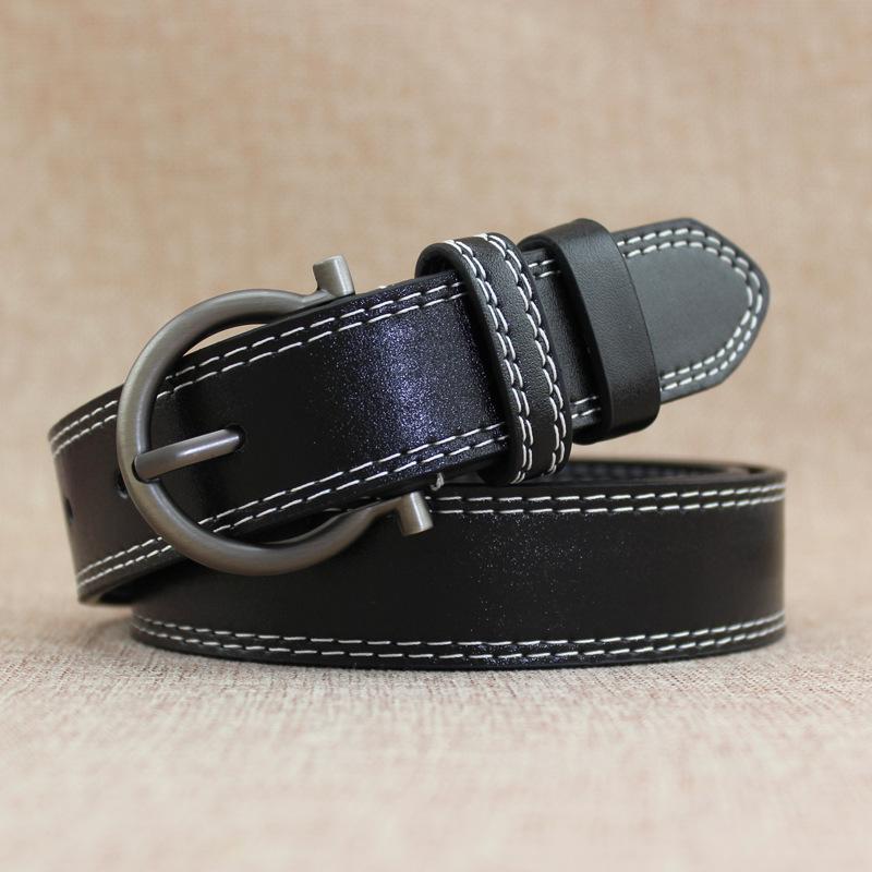 Bf Style Women'S Decorative Wide Belt Vintage Student Jeans Belt Chic Pin Buckle Belt