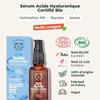Sérum visage - SWROSE - Acide hyaluronique bio - Hydratant 48h - Anti-âge anti-rides - Flacon verre 30 ml