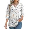 Women's 3/4 Sleeve Shirts Graphic Tees Shirts Casual Basic Tops Pullovers