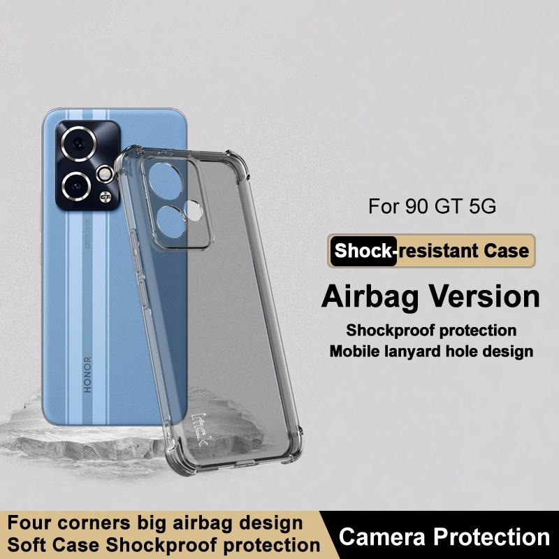 IMAK TPU Case for Honor 90 GT 5G Anti-drop Phone Cover Airbag Protection