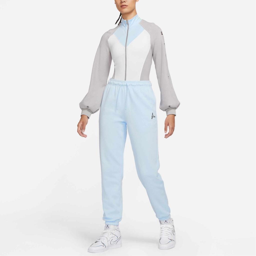 Jordan Color Block Half-Zip Stand Collar Long Sleeve Sweatshirt Women Tops Multicolor DJ2734-121