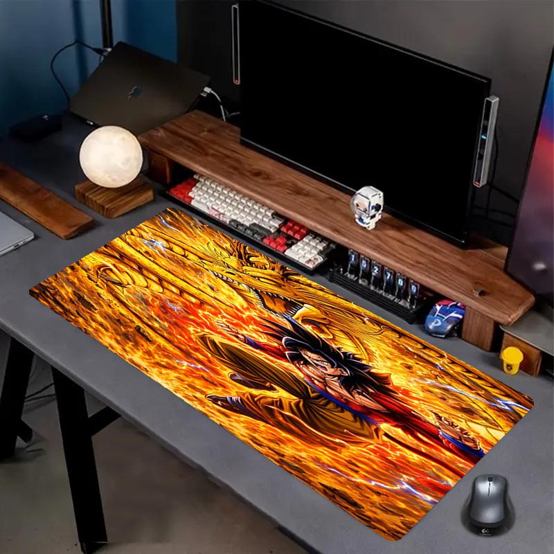 DRAGON BALL Print Mouse Pad, Anti‑Slip Desktop Keyboard Mat, for PC Laptop Gaming Working Daily Use, Cool Festival Surprise Gift