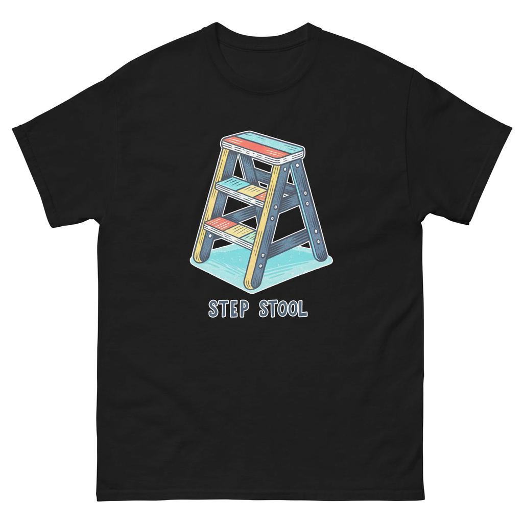 Step Stool Workplace Tool Tools Construction Working T-Shirt
