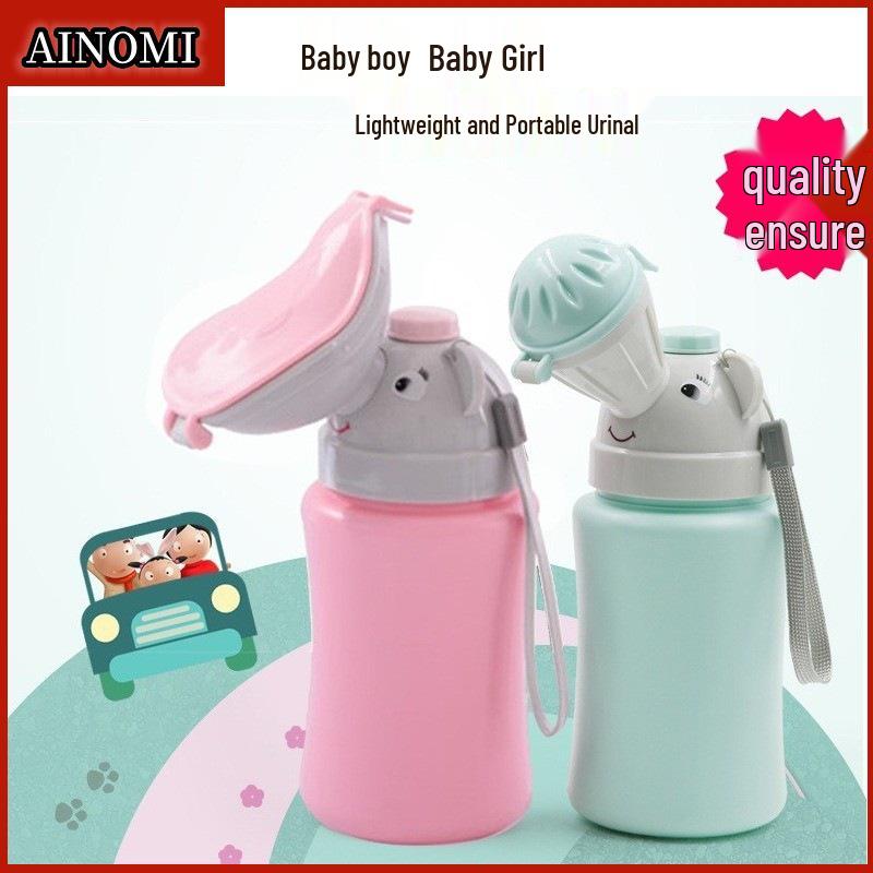 Portable Travel Potty for Kids - Unisex Child Urinal for Car and Outdoor Use