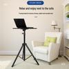 Adjustable Laptop Floor Stand and Desk Holder with Rotating Liftable Bracket