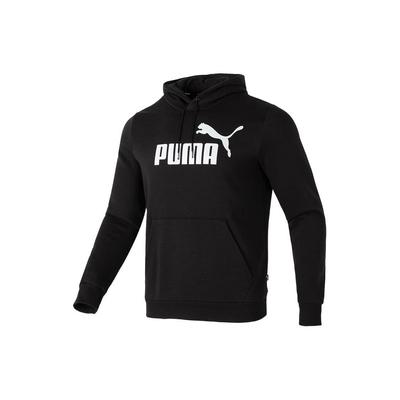 Puma Buchstabenaufdruck Outdoor-Sport-Hoodie Herren Hoodies Schwarz 682723-01