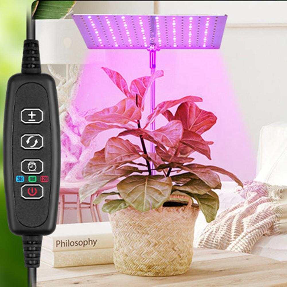 LED Full Spectrum Lifting Light USB Charging Indoor Grow Light Dimmable for Seedling Green Plant Aquarium Succulent
