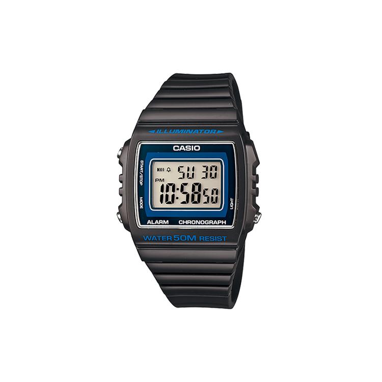 CASIO Men YOUTH Blue Watch W-215H-8A W-215H-8A Black/Blue Dial