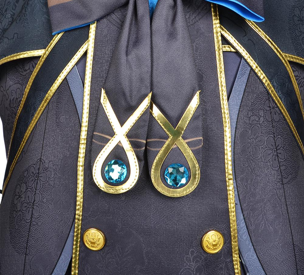 Genshin Impact Freminet Cosplay Costume Set - New Fontaine Character Anime Role Play Costume for Women