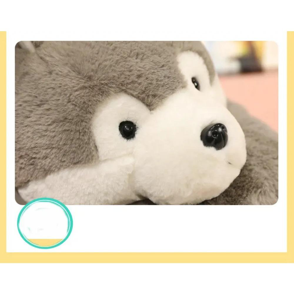 Super Soft Big Lying White Polar Bear Toy Stuffed Animals Doll Cushion Dinosaur Pig Husky Dog Throw Pillow Hug Cuddly Plushies