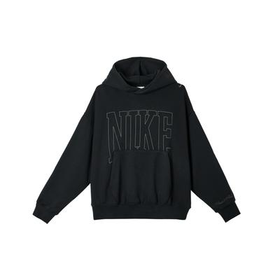 SS25 Buchstabenaufdruck Bequemer Weicher Hoodie Damen Hoodies Schwarz HQ5888010