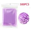 100/200/500/1000PCS Cotton Swab  Extension Disposable Eyelash Glue Cleansing Brushes Applicator Sticks Makeup Tools
