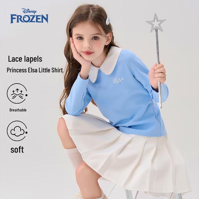 Disney Elsa Girls  Long Sleeve T-Shirt 120