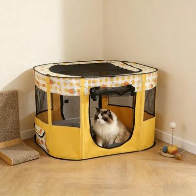 Indoor Outdoor Pet Playpen Foldable Cat Delivery Room Tent Dog Kennel Crates Portable Birthing Center Pet Supplies For Birthing