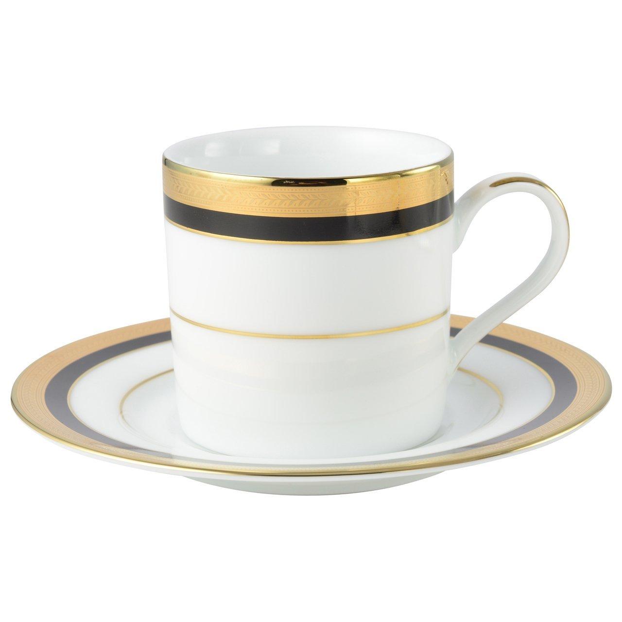 

CANION WITS VIENNA BLUE Coffee Cup Saucer Western Tableware Design & (Gift/Home Use/Cafe/Restaurant etc.) [Canion WITS]