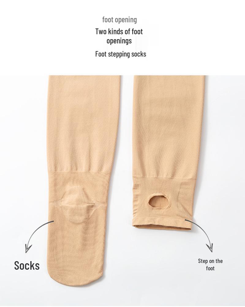 Jesienno-zimowe czarne wyszczuplające nylonowe legginsy aksamitne z kontrolą brzucha