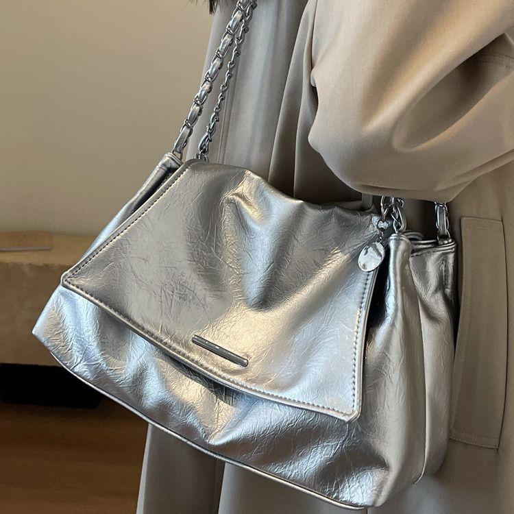 Large Capacity Bag for Women Handbag 2026 New Popular High-Grade Shoulder Bag Chain Messenger Bag