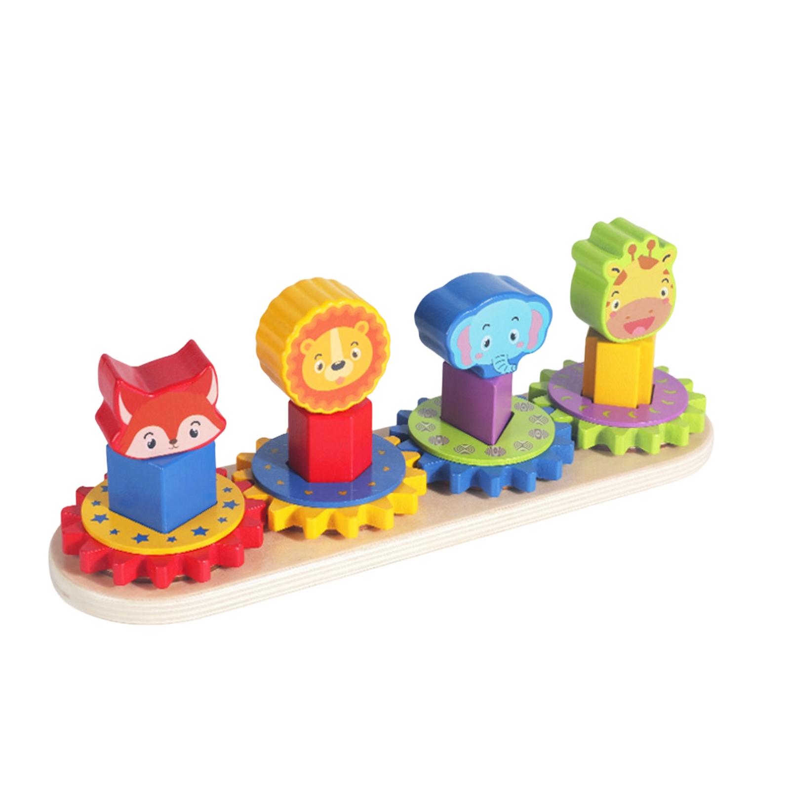 

Wooden Educational Shape Matching Toy Set for Toddlers Preschool Geometry Puzzle Blocks Early Learning Cognitive Development One Size