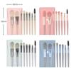 Soft Fluffy Makeup Brushes Set for Cosmetics Foundation Blush Powder Eyeshadow Kabuki Blending Makeup Brush Beauty Tool 8Pcs/Lot