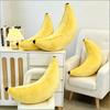 60/80cm Realistisches Bananen-Stofftier Frucht-Stoffpuppe Langes Kissen Schlafzimmer Wohnzimmer Haus Kunst Dekor Ornament Geschenk Kinder Junge Mädchen