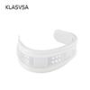Justerbar Andningsbar nackstöd i plast Brace Rem Massager Cervical Traction Smärtlindring Nacke Avslappning Hälsovård