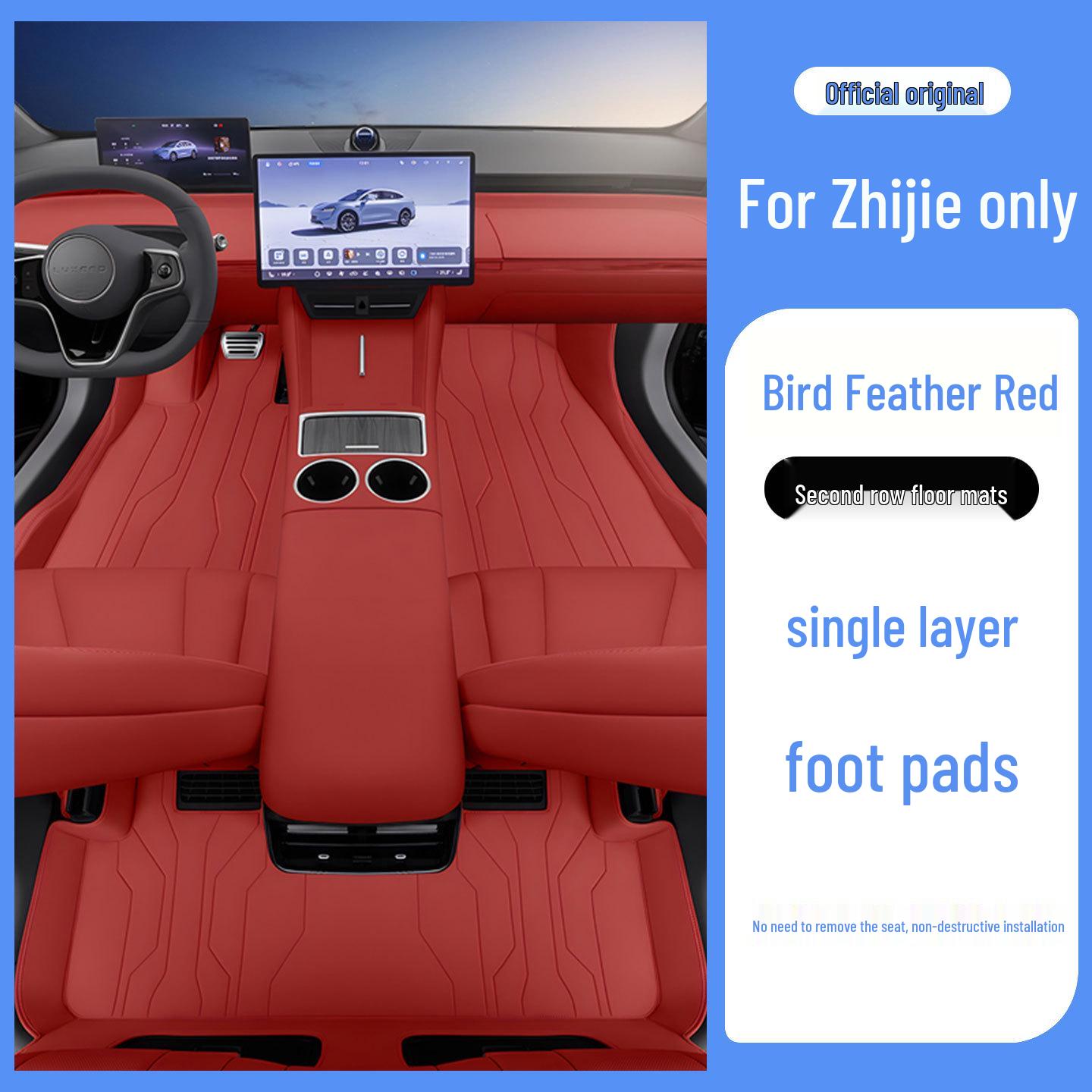 Zhijie R7 Full Coverage Eco-Friendly Leather Car Floor Mats