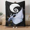 1pc Nightmare Before Christmas Soft Throw Blanket Flannel All Season Light Weight Living Room/Bedroom Warm Blanket. M7290131