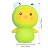 1 pc Cute Cartoon Animal Chick Squishy Stress Ball, Soft Stretch Fidget Squeeze Toy Anxiety Relief Sensory Toys for Kids Adults