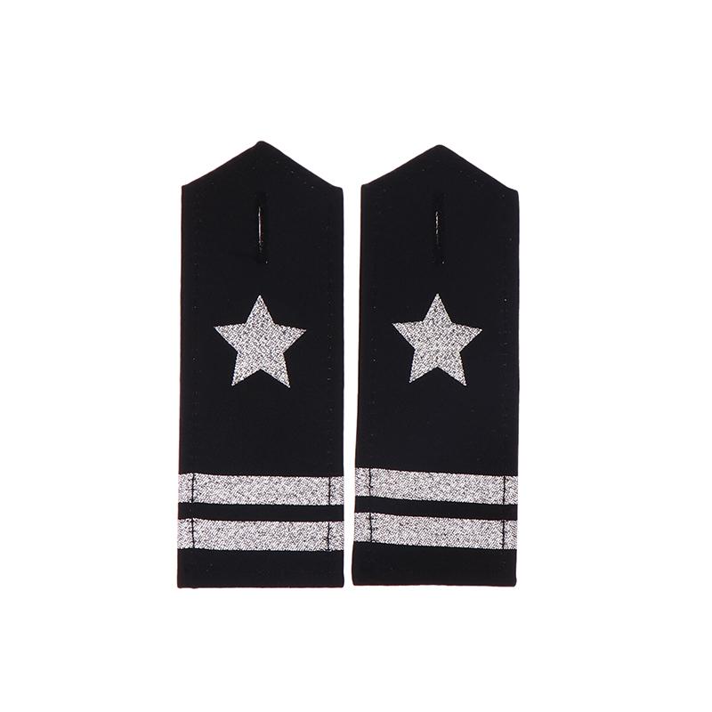 

1 Пара Декор для одягу Еполети Пентаграма Еполет Професійний Еполет для пілотської уніформи Ремесло Наплічні знаки DIY Аксесуари