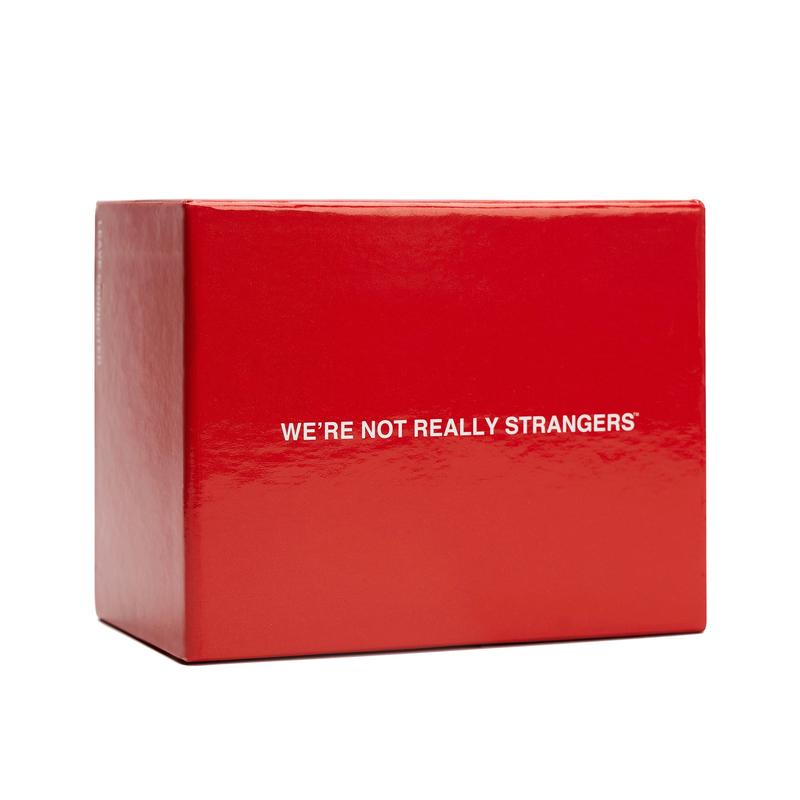 We're Not Really Strangers Card Game - 150 Conversation Cards and Wildcards for Adults, Teens, Couples, Strangers, & Family Game Night
