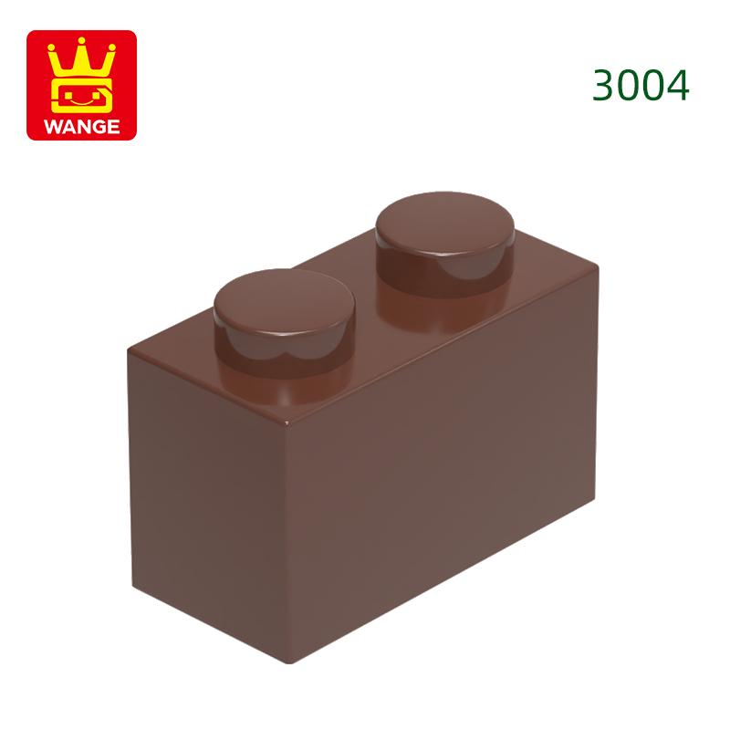 

Wange 3004 100g/125PCS 1x2 Basic Building Block Moc Loose Parts Creativity with Bricks DIY Children s Toy Assembly Gift Storage about 125 PCS