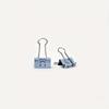 30pcs Colorful 19mm Stainless Steel Binder Clips with Happy Face Durable Metal Structure for Home Office and School Organization