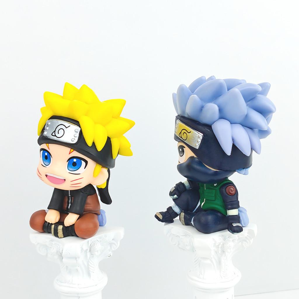 Naruto Pvc Collectible Figurine Set With Pose For Desk Decor