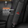 For Mitsubishi Universal Car Seat Belt Buckle Shoulder Pad Protective Cover Outlander Lancer L200 ASX Pajero Grandis Eclipse