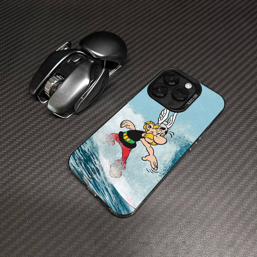 A-Asterix Y-O-Obelix Phone Case For IPhone 16 15 14 13 12 11 17 Pro MAX Plus Pro Matte Shockproof Cover