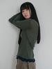 Piiipi Soft Wave Hem Turtleneck (2 Colors) Deep Green