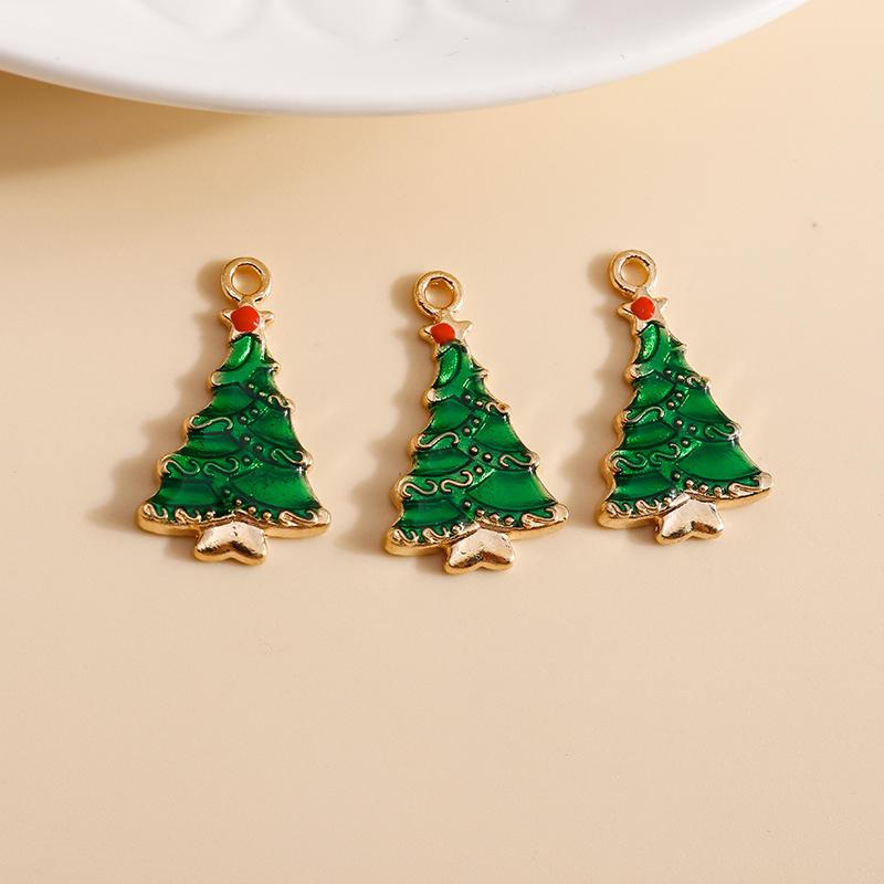 10pcs 17x21mm Cute Enamel Winter Snowflake Charms for Jewelry Making Christmas Earrings Pendants Necklaces DIY Crafts Supplies